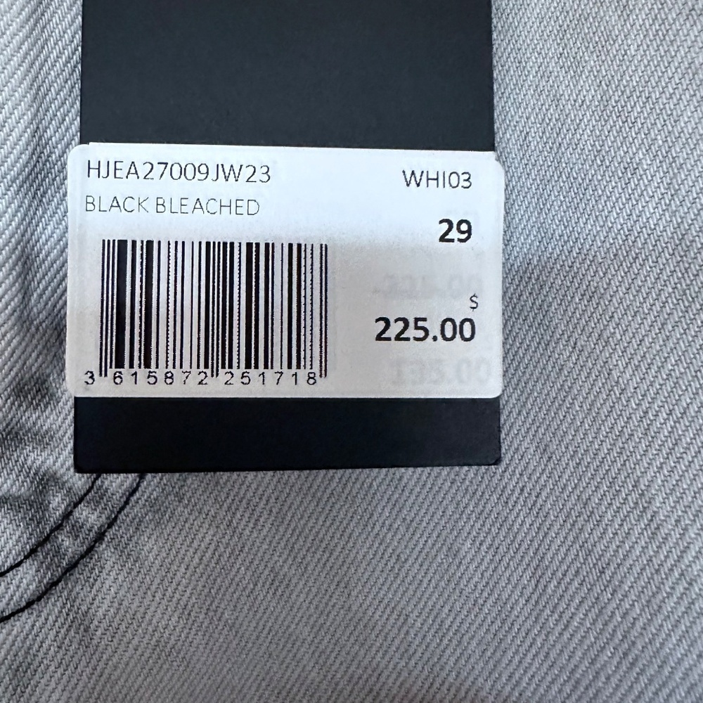 NWT | The Kooples | Straight Bleached Jeans Button Fly - Picture 8 of 10